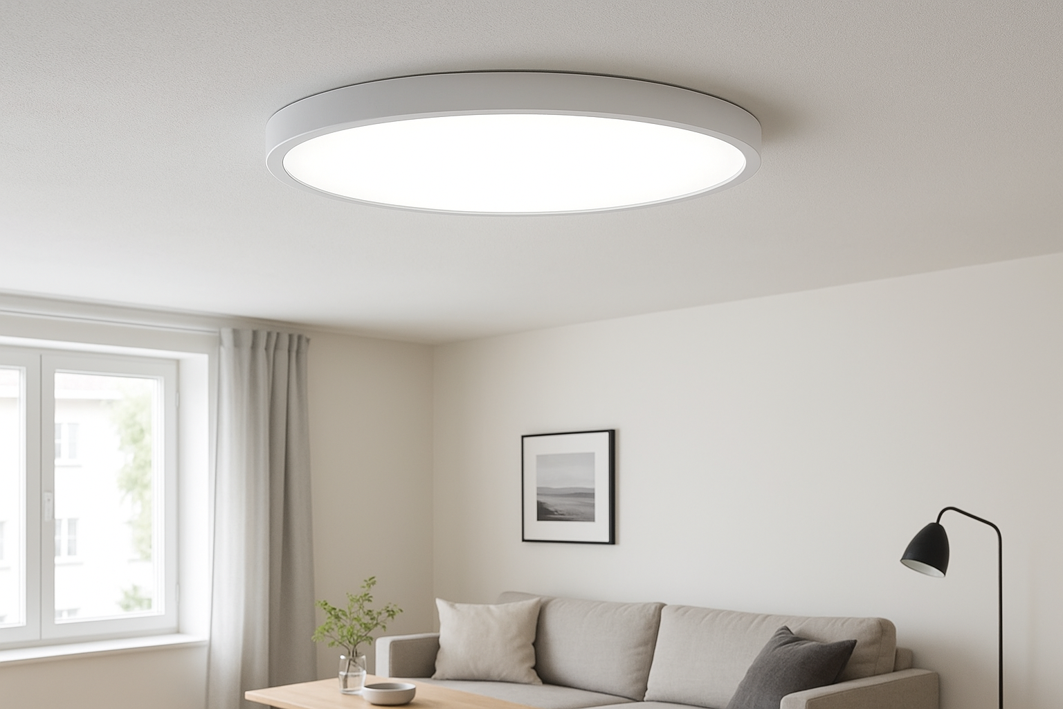 Plafon LED - Vista Lateral
