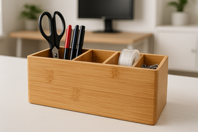 Organizador Bambu - Detalhe Bambu